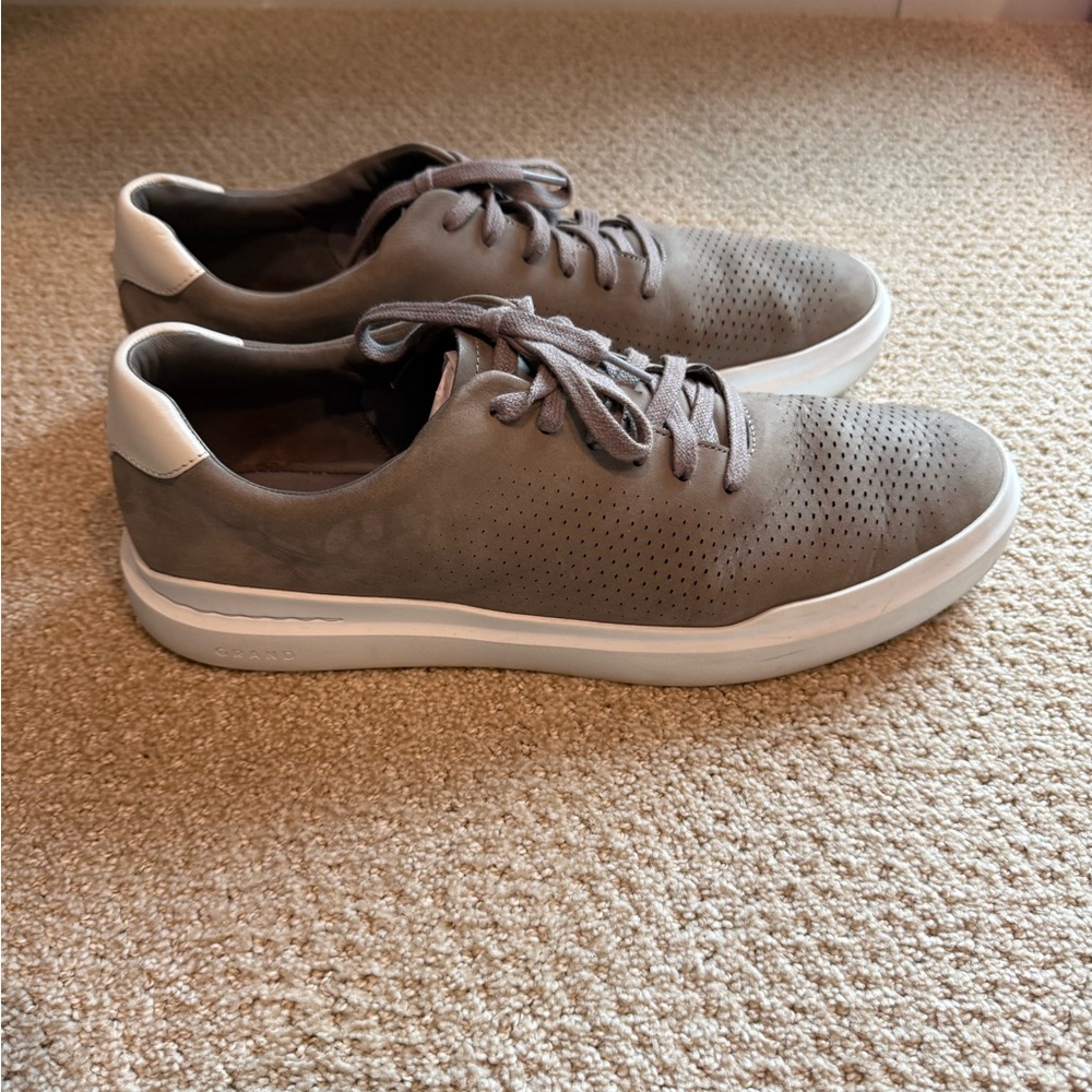 Cole Haan Gray and White Sneakers Size 14